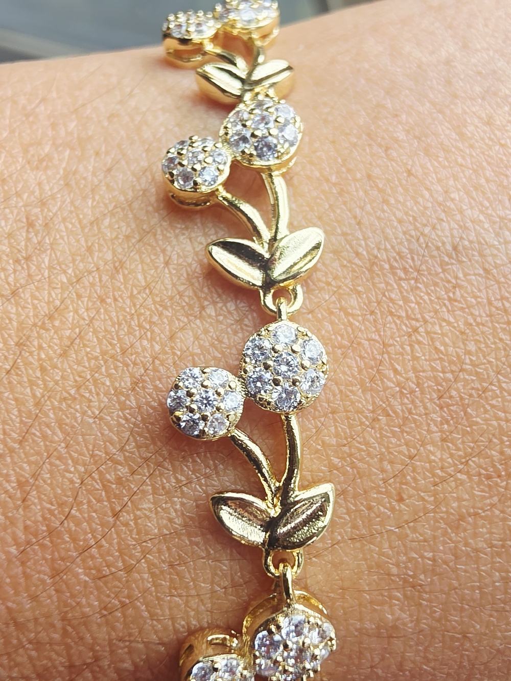 Brazalete Para Dama Oro Laminado 14k